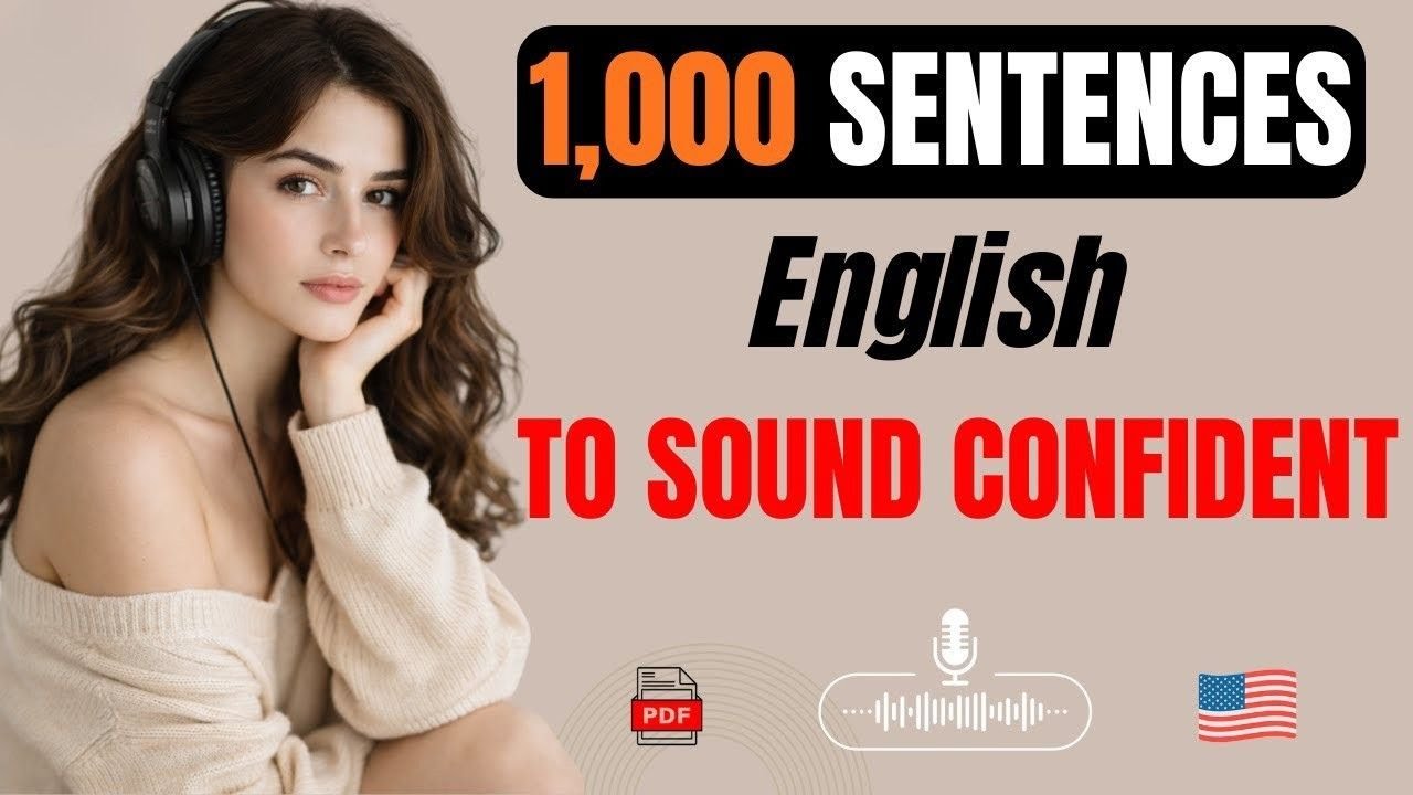 1000 English Sentences to Speak Fluently & Confidently — No Translation, No Thinking