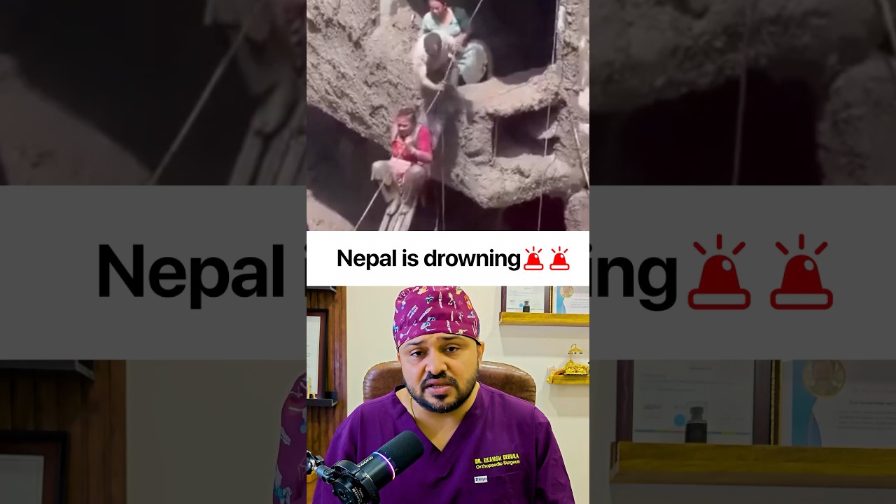 😳Nepal Flood Disaster: How Doctors Save Lives?