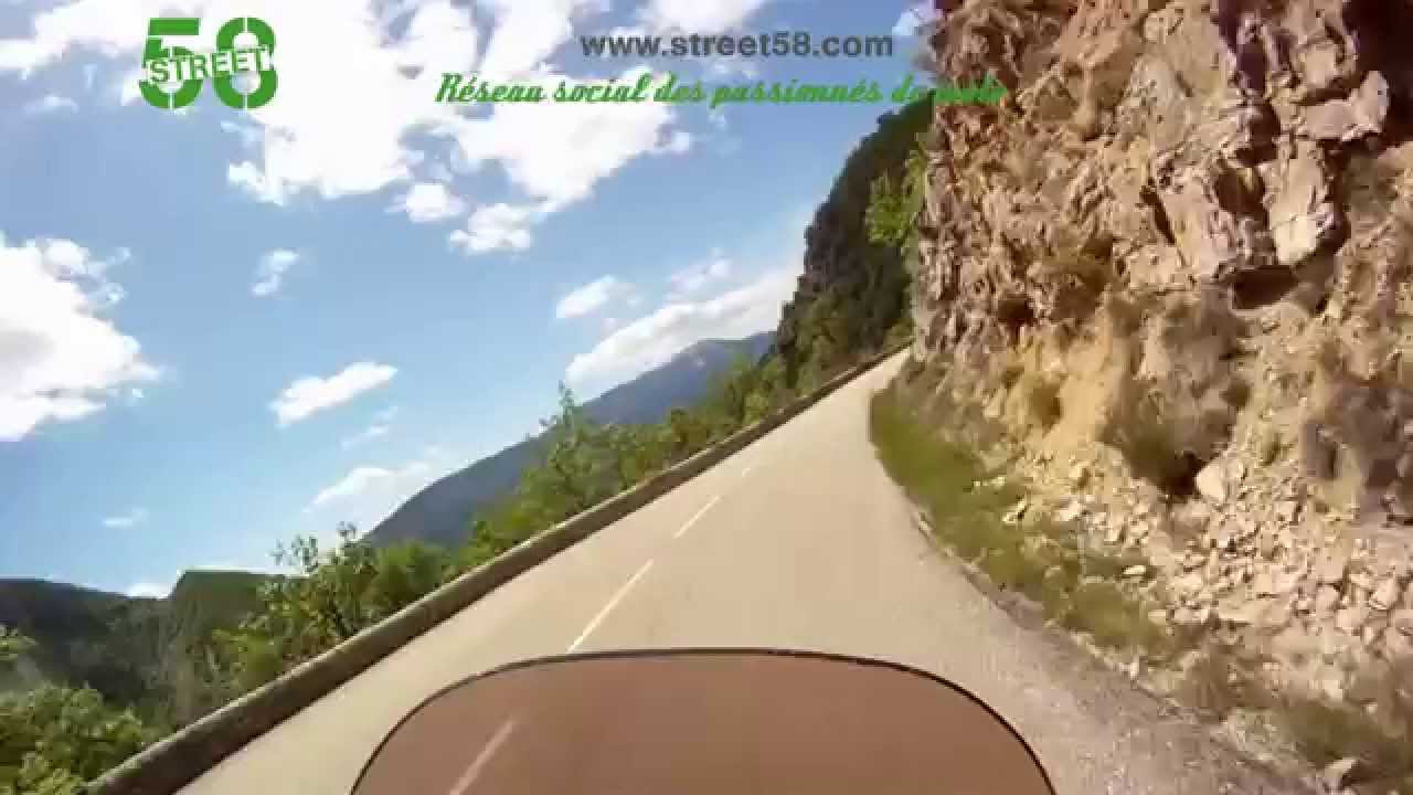 La Drôme et les Hautes-Alpes à Moto. La Drôme Provençale. Street58