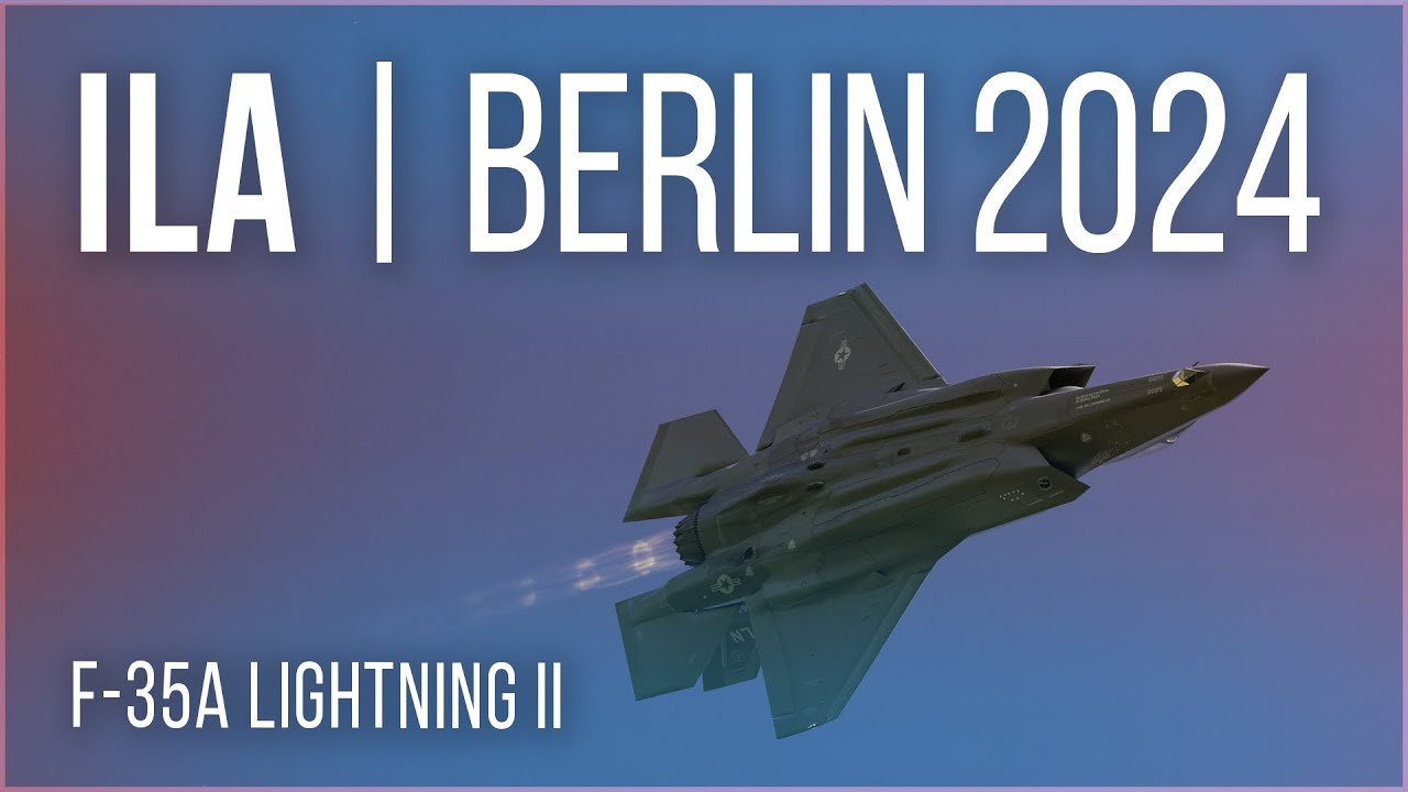 F-35A Lightning II - Saturday display | ILA 2024