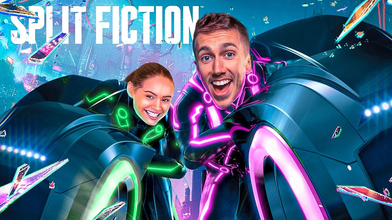 RACING MY WIFE! (Split Fiction With Talia)