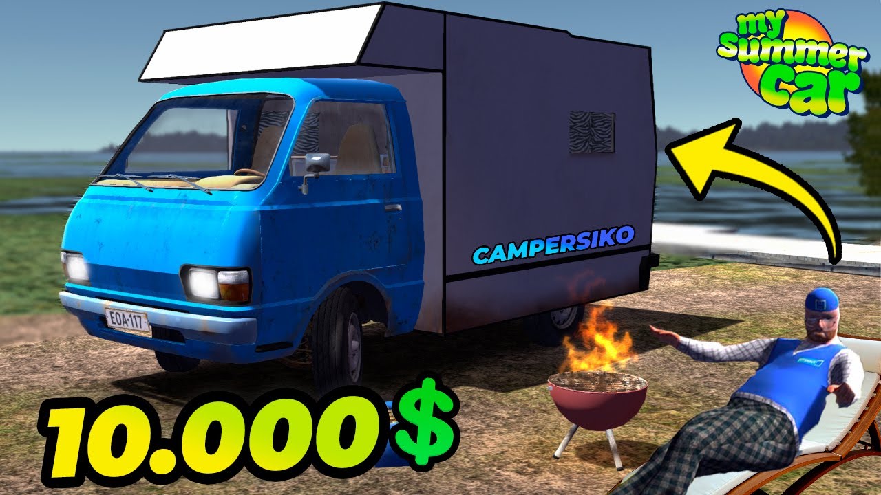 $10.000 HAYOSIKO CAMPER! CamperSiko Mod | My Summer Car #115
