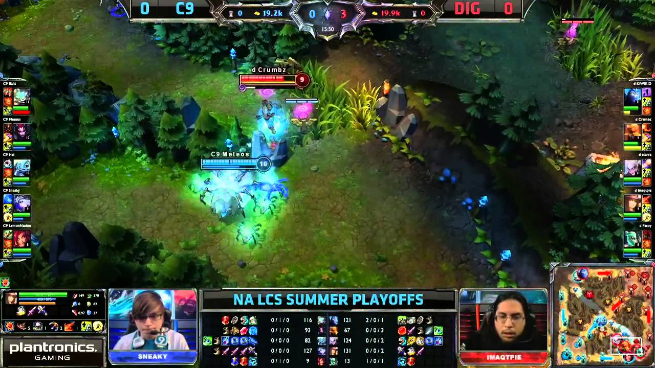 C9 vs DIG | Cloud 9 vs Dignitas Game 1 | Semifinals NA Regional PlayOffs PAX 2013 | Full game HD