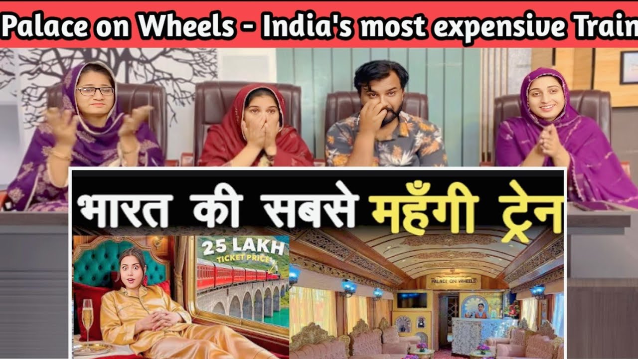 Palace on Wheels Train - India's most expensive Train || Pakistani Reaction 