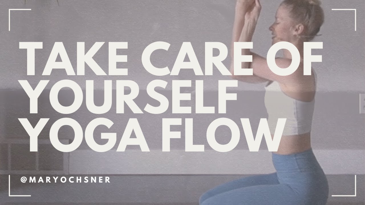 10 Minute Take Care of Yourself Beginner Yoga Class