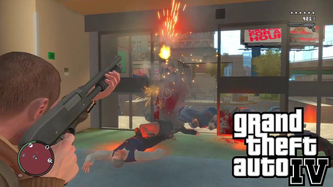 Grand Theft Auto IV Free Roam Gameplay #4
