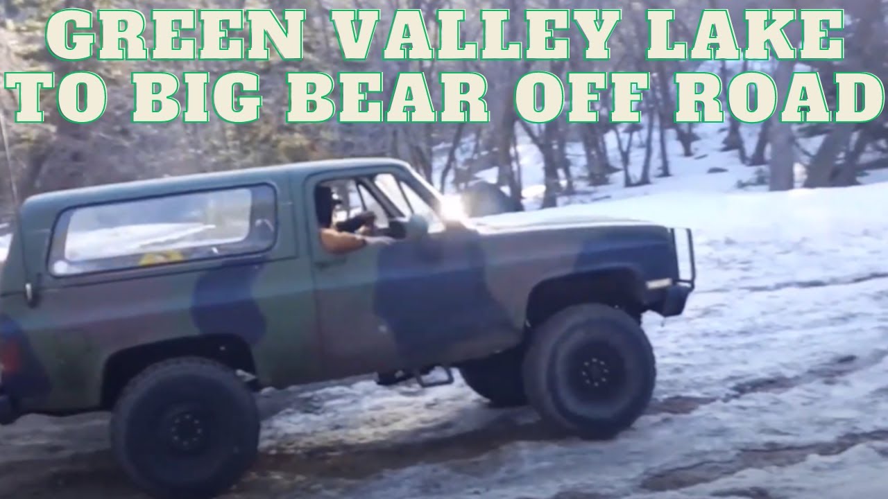 Off Road Green Valley Lake to Big Bear Lake CA || 3N16 Crab Flats Road