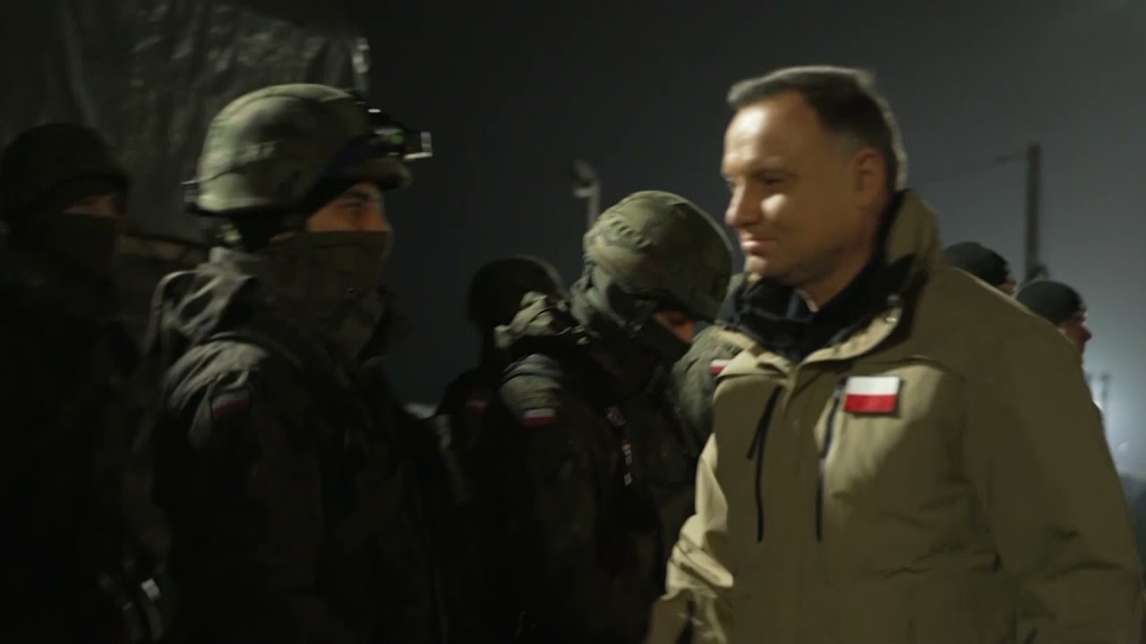 Prezydent do polskich żołnierzy na granicy z Białorusią: bądźcie pewni, że jestem zawsze z wami