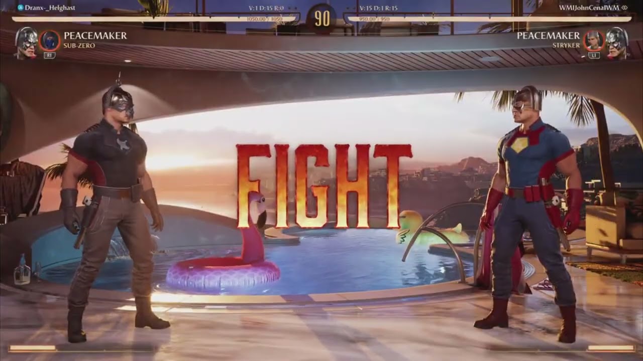 MK1 Tuve Una Rematch Amistosa con Este Player de Peacemaker y Esto Paso: DranxHelghast Vs Johncena