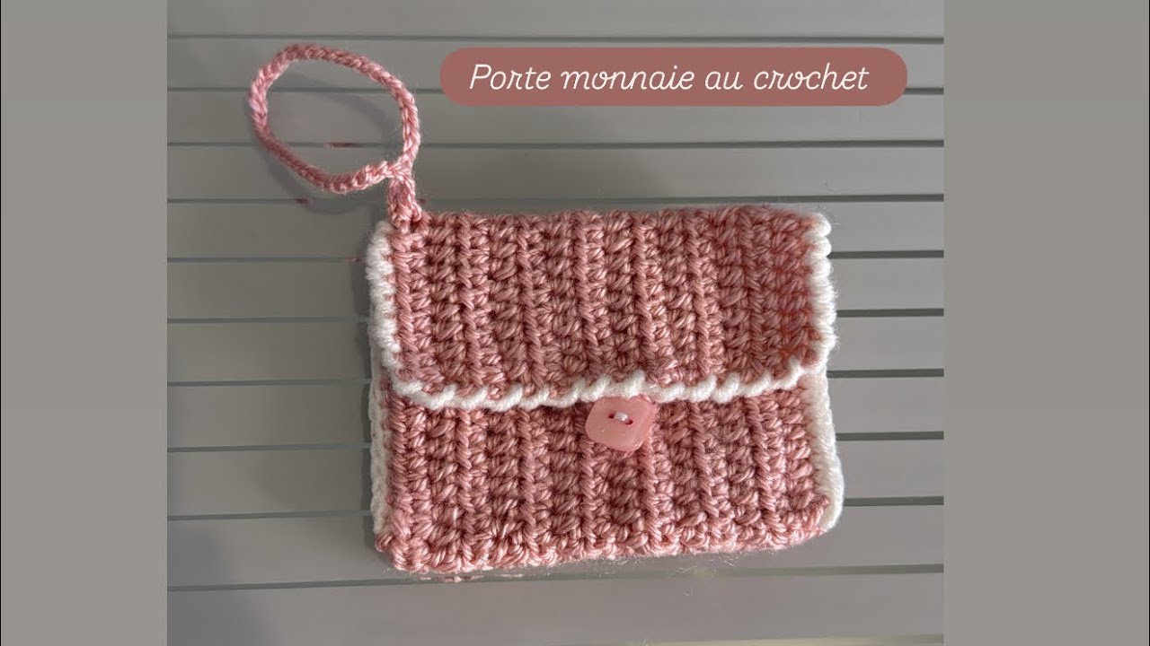 Tuto n°12 – Calendrier de l’Avent en crochet : Porte-monnaie facile et mignon 🧶💰