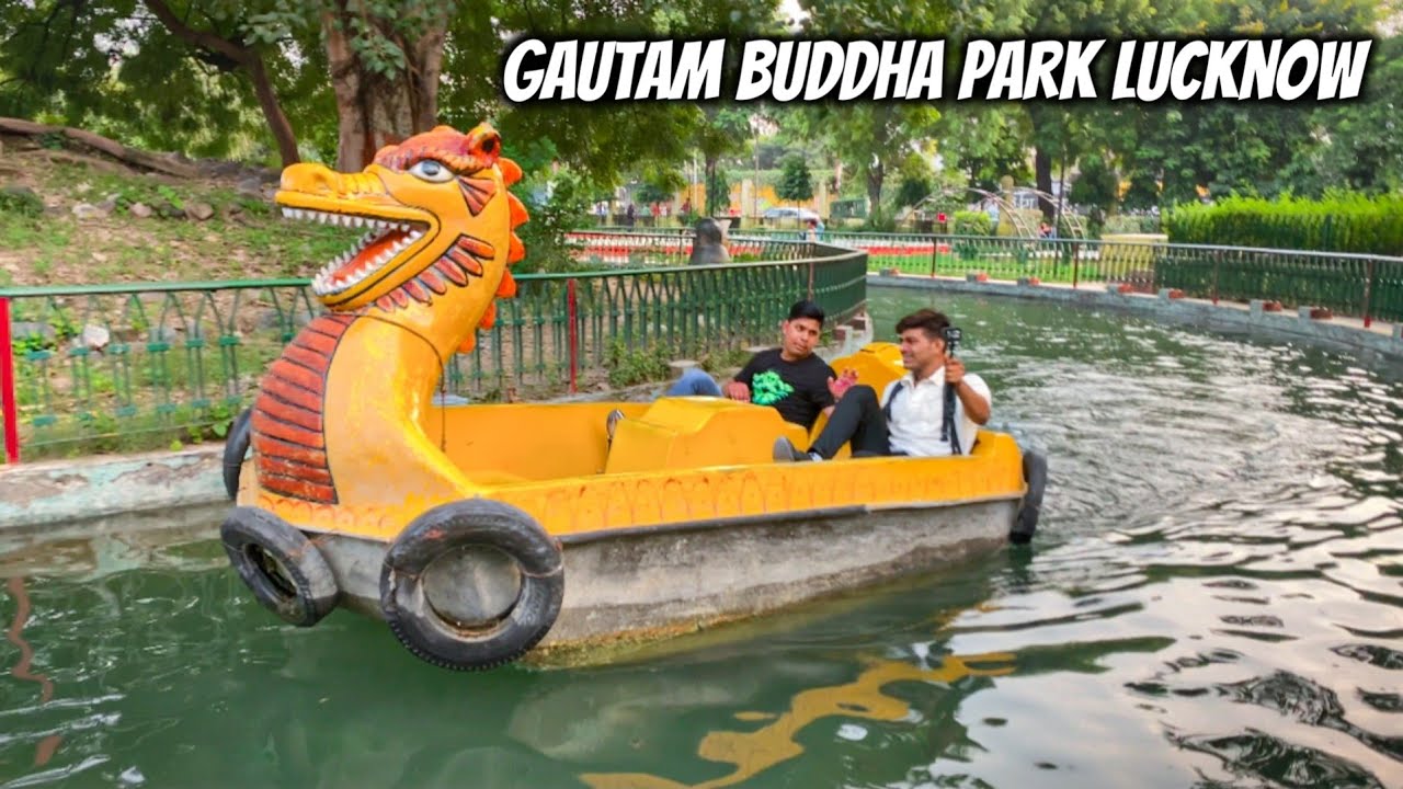 Gautam Buddha Park in Lucknow | Drone Shots | Abhay Verma