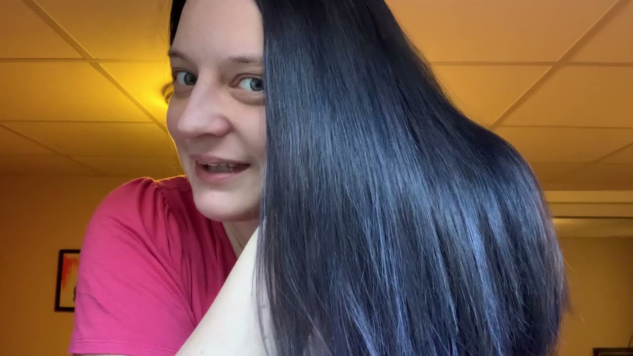 Dying My Hair Blue.. AGAIN! Garnier Nutrisse Darkest Blue