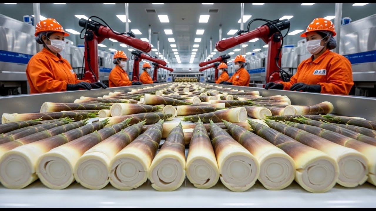 Bamboo Shoot Processing Plant: From Raw Shoots to Vacuum Packaging