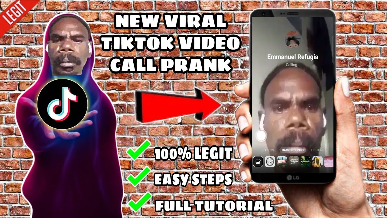 New Viral In TikTok Video Call Prank | Video Call Prank Background | Video Call Prank Full Tutorial