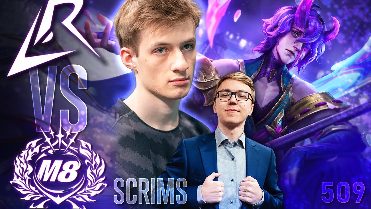 SCRIMS ARE BACK! - BAUS AND HIS DEMON CHAMPS 😈 | LOS RATONES VS M8!