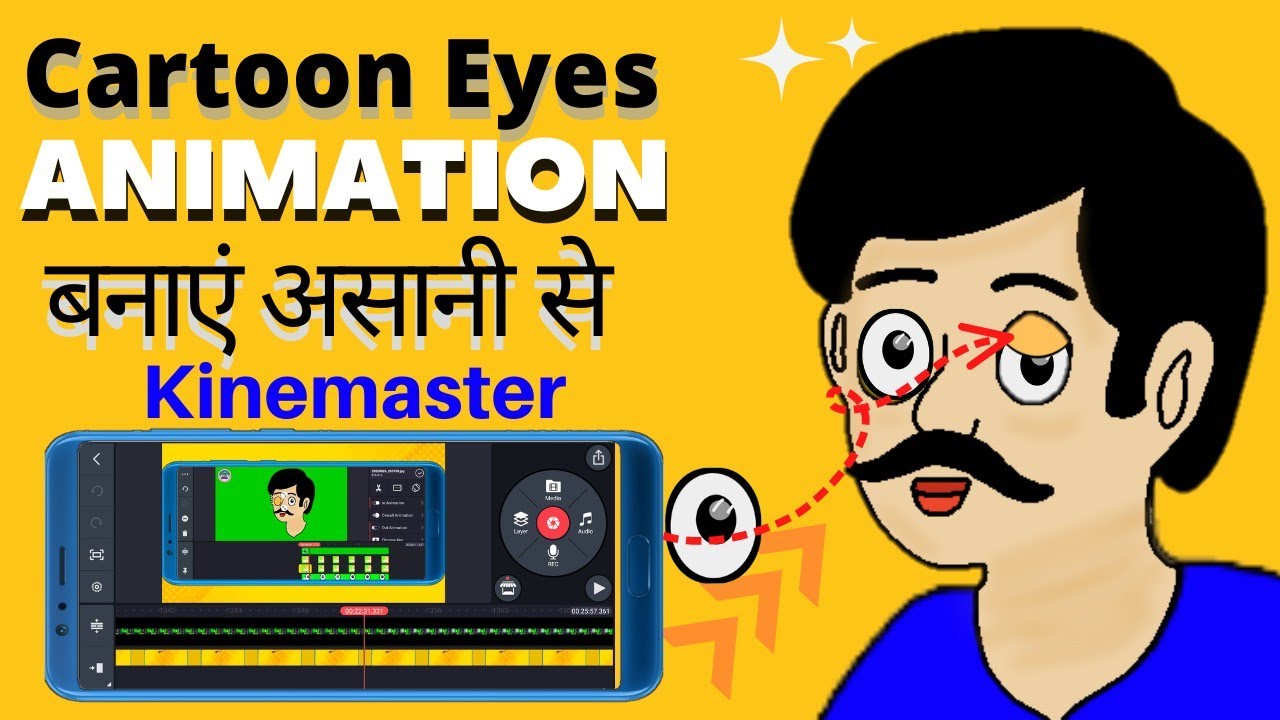 cartoon character ka Eye kaise banaye mobile se,cartoon ka aankh animation kaise banaen,#supportraj