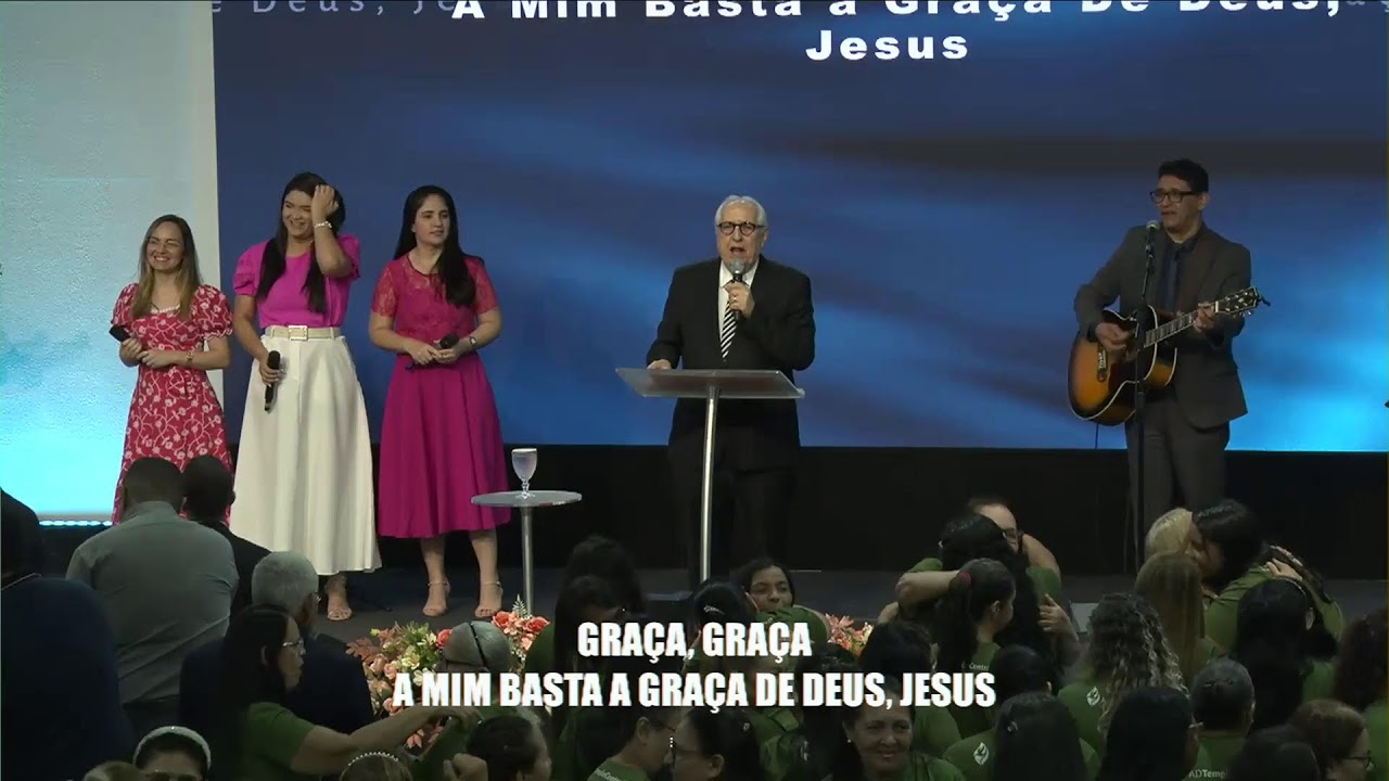 AD Templo Central | Doutrina | Pr. Ozean Gomes - Fortalecidos pela Graça. 2Tm 2.1