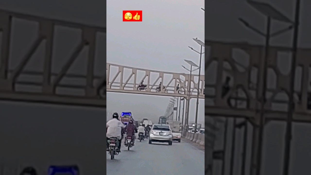 watch till end #shorts #pedestal #bridge #bike #viral