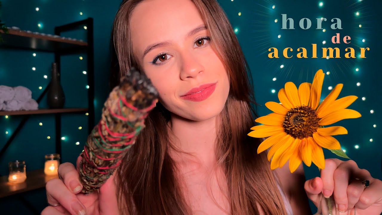 ASMR ALÍVIO IMEDIATO DE Ansiedade e Estresse (técnicas e interação na câmera)