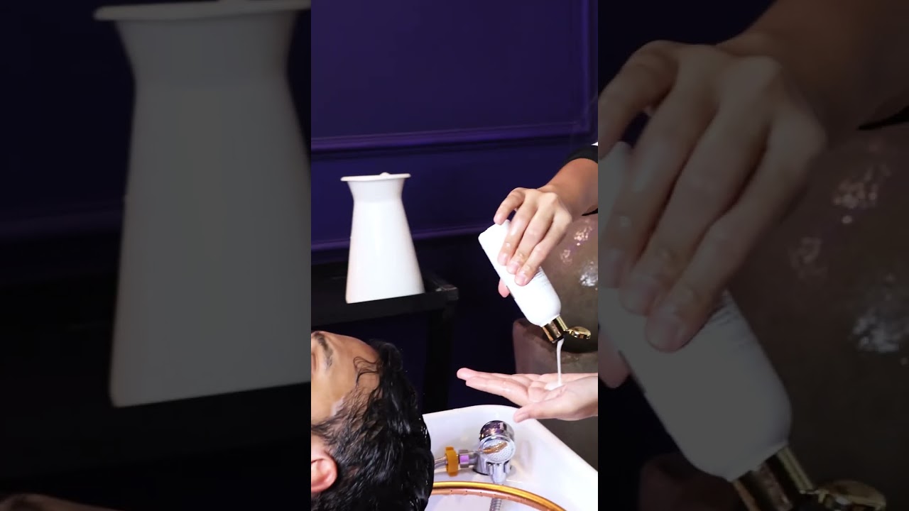 Tricho treatment procedure for hair thinning #hair #hairgrowth