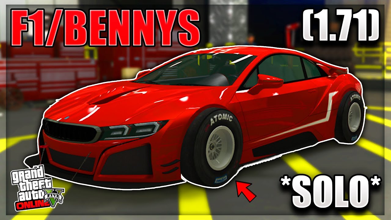 *ЛЕГКО* КАК ПОЛУЧИТЬ СВОИ МОДИРОВАННЫЕ ТАЧКИ F1/BENNY В GTA 5 ONLINE 1.71! ГЛУБИНА ОБЪЕДИНЕНИЯ GT...