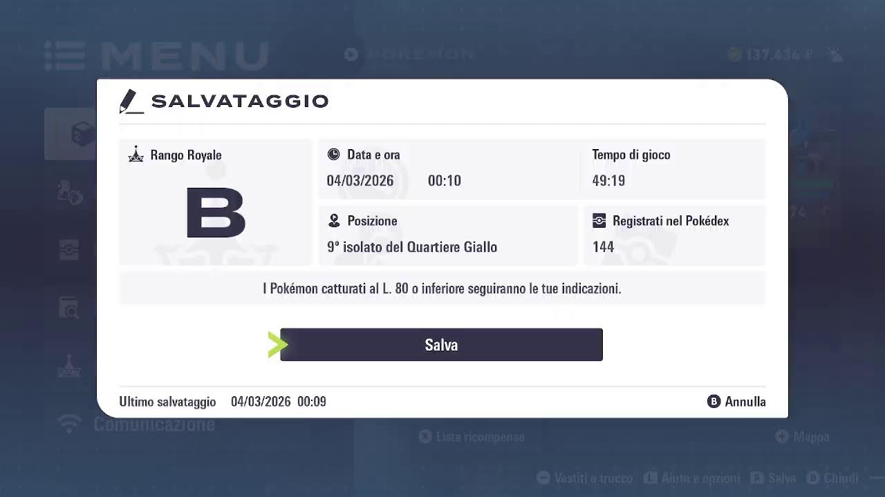 [L304] Pokémon Z-A #37 - Prendiamo il biglietto per il Rango A
