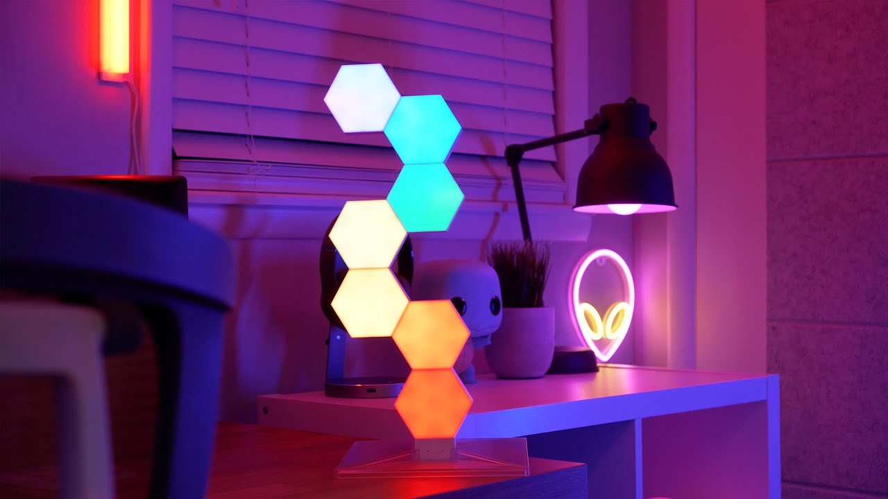 ColoLight Plus (Setup, Review VS LIFX beam) | Budget RGB Hexagon Panels