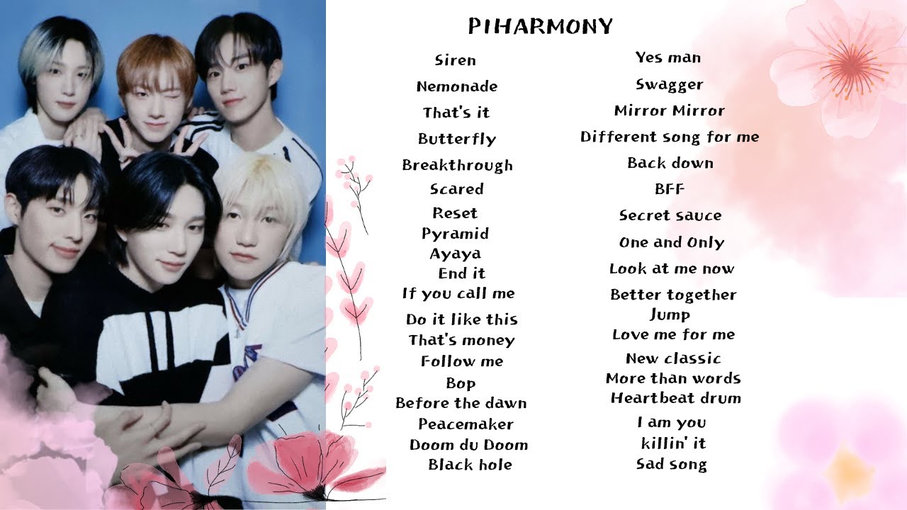P1Harmony Playlist