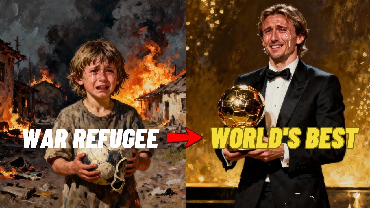 From War Refugee to World's Best Player - The Luka Modrić Story