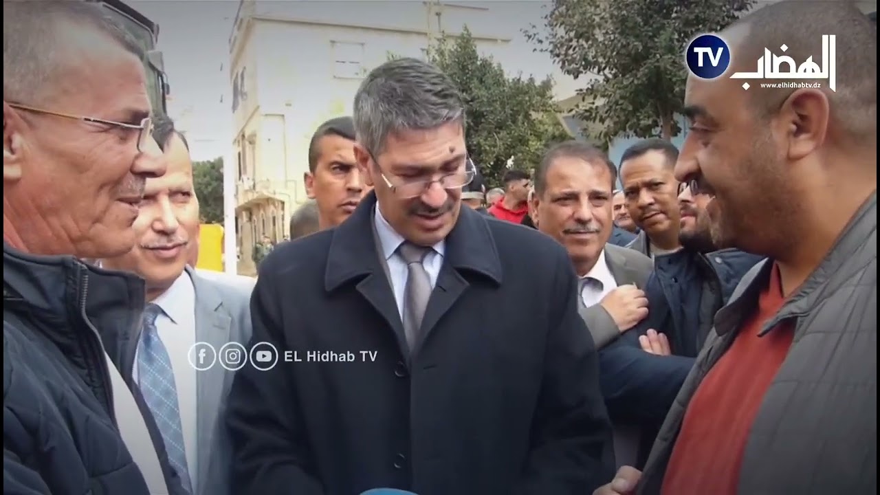 الشلف والي الولاية يتفقد مجموعة مشاريع التنموية بدائرة بوقادير و يستمع لانشغالات المواطنين عن قرب