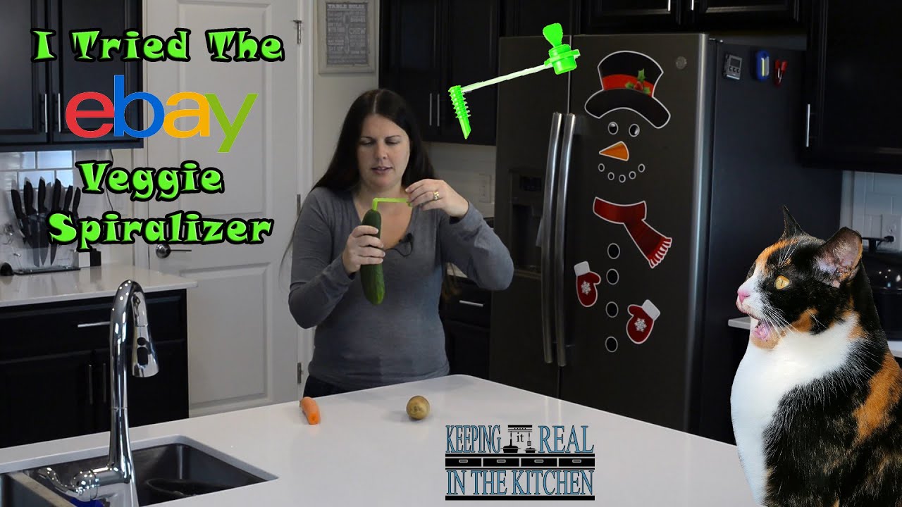 I Tried The $0.75 Ebay Spiral Veggie Cutter! Episode 144