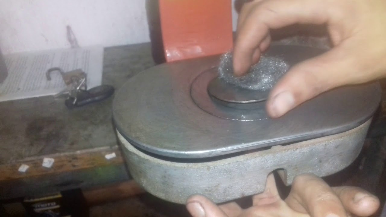 Regularem e limpeza da sua vulcanizadora