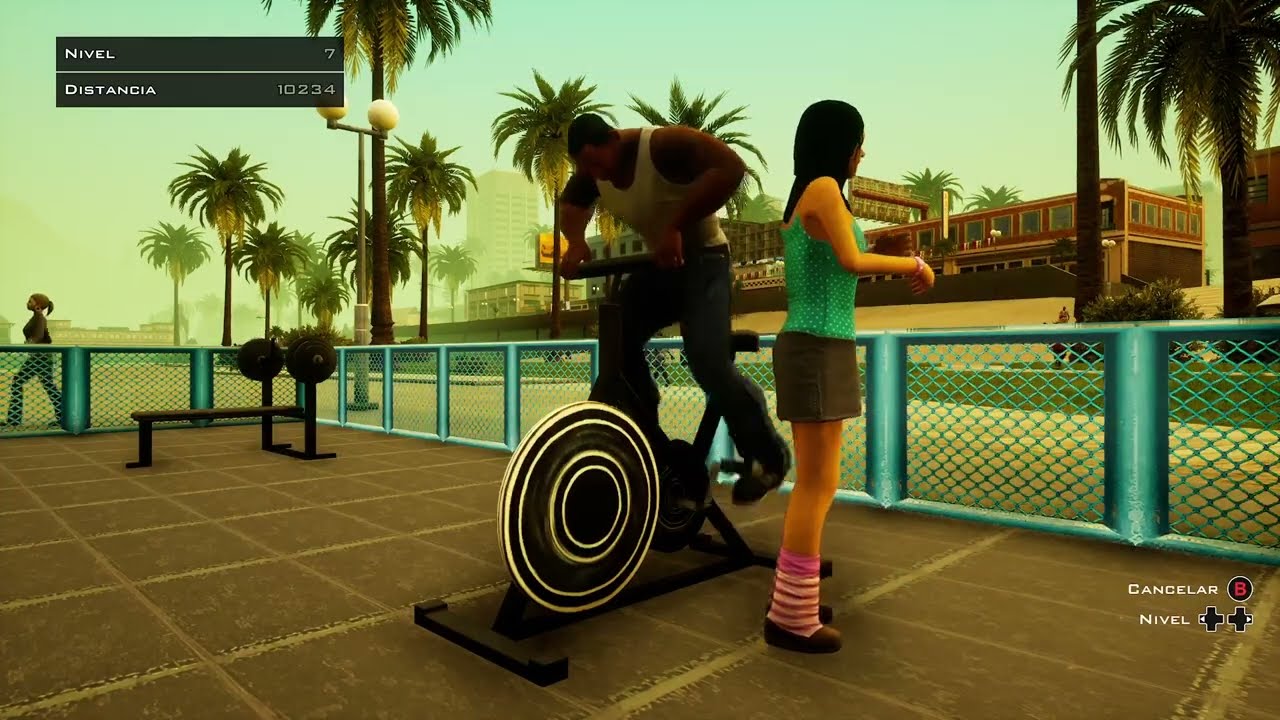 GTA SANANDREAS jugando de nuevo gracias por verme
