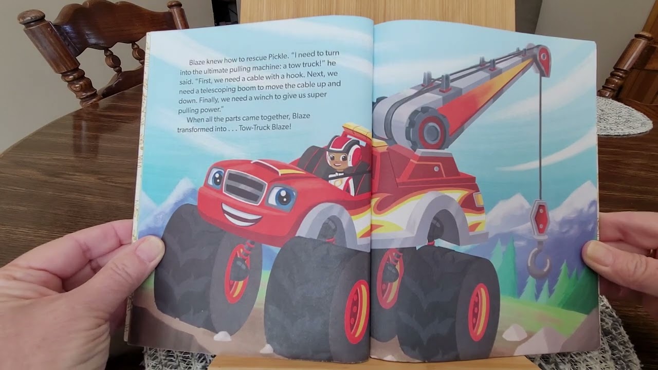 Blaze And The Monster Machines-Ready, Set, Tow@Readingtimewithnana