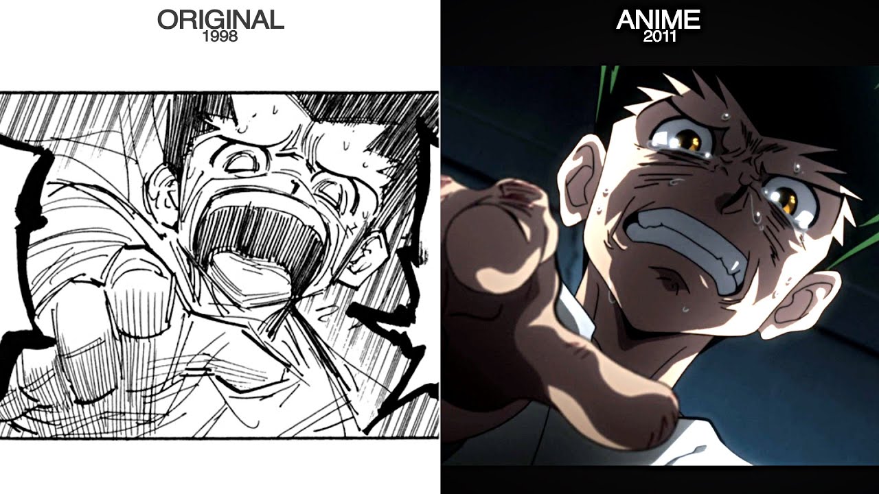 Hunter x Hunter | Manga vs Anime: Gon's Rage