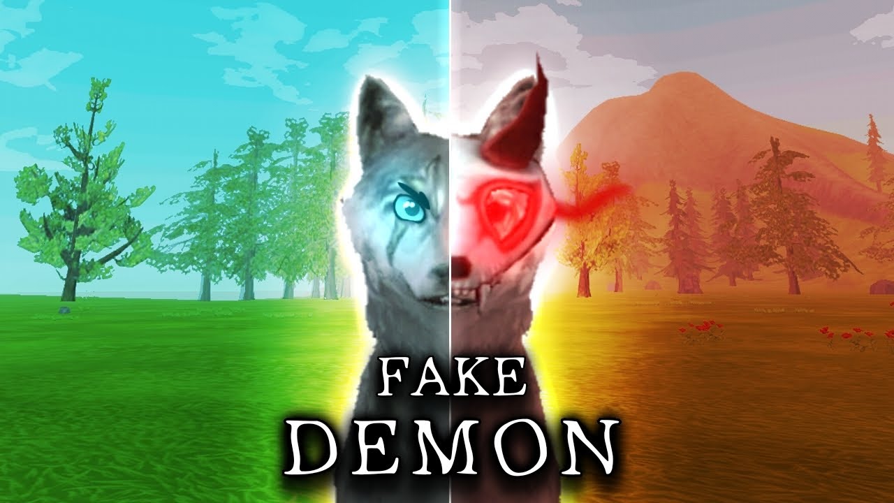 ~ Фальшивый демон ~ // История о волчонке из WildCraft