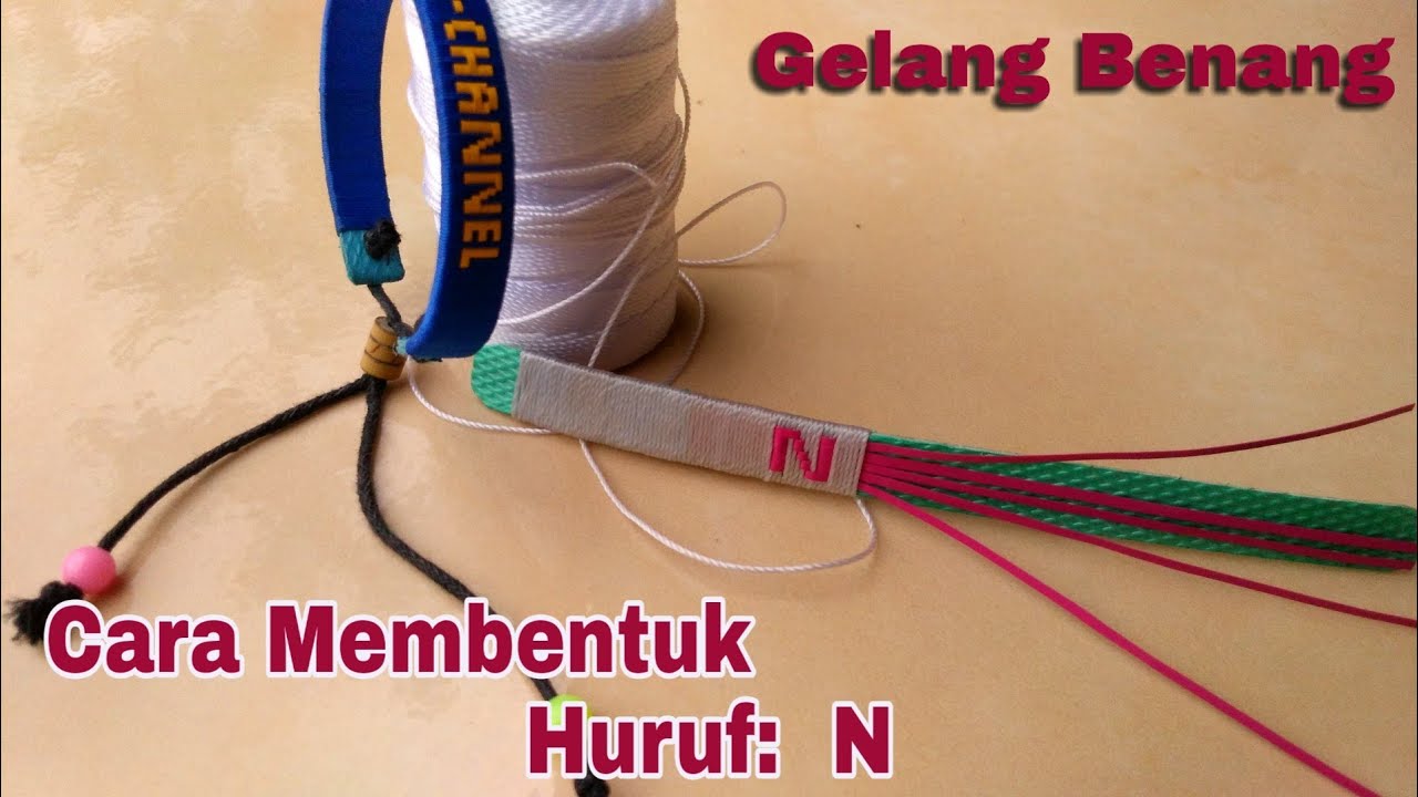 Kerajian Tangan - Cara Membentuk Huruf 