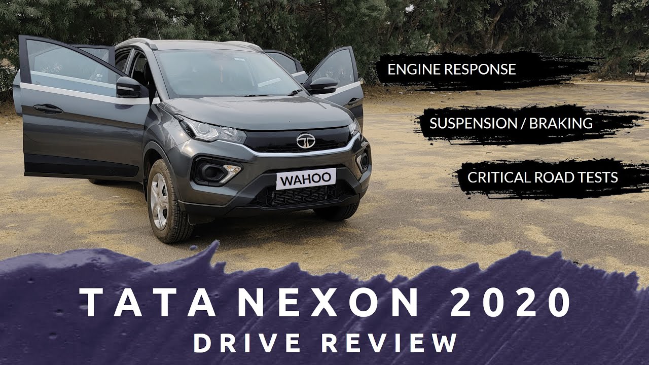 Tata Nexon 2020 Drive Review | Petrol AMT | Engine Suspension Brakes and much more! | Wahoo