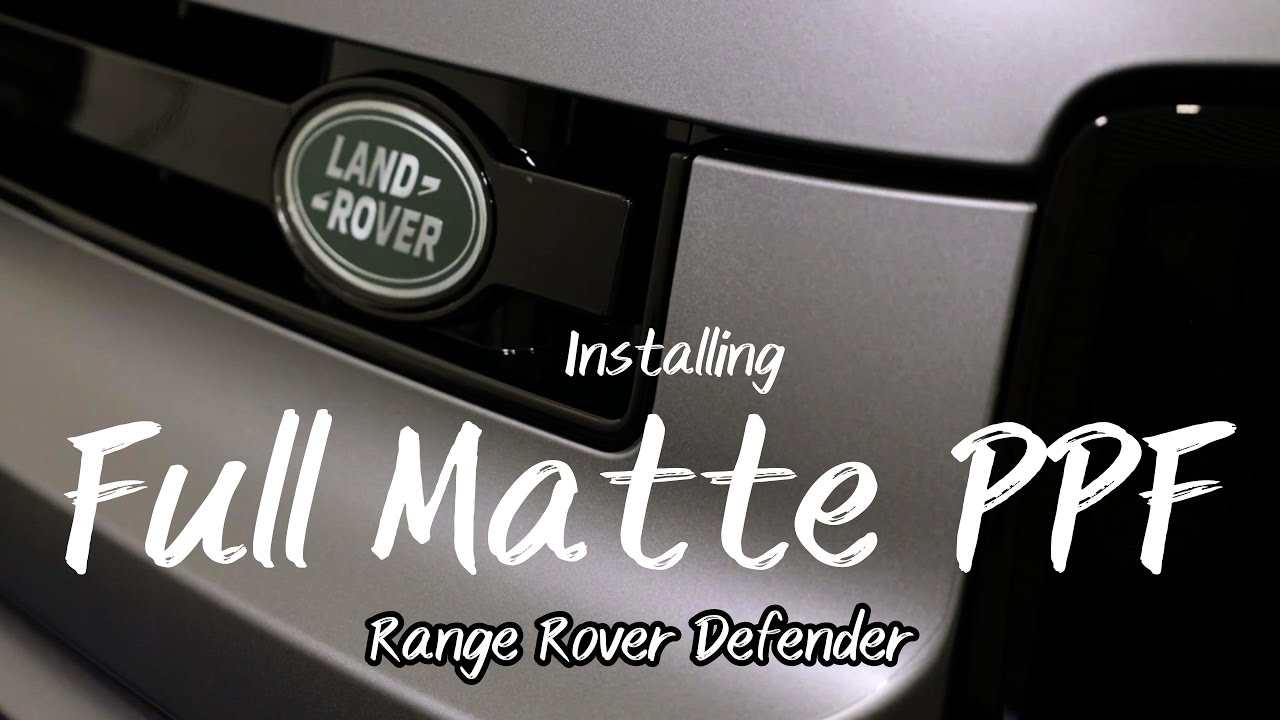 Не платите больше за матовый Land Rover; сделайте ЭТО вместо этого!