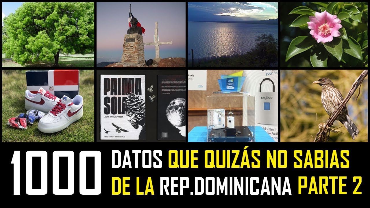 1000 Datos que Quizás no Sabias de la República Dominicana │Parte 2│