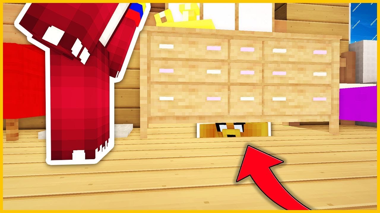 EL MEJOR ESCONDITE EN LA CASA DEL VECINO HELLO  NEIGHBOR MINECRAFT
