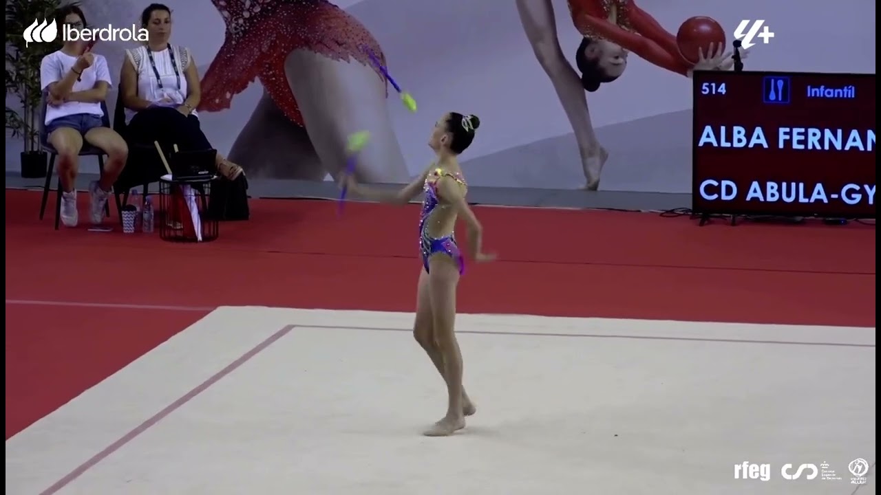 Alba Fernández Mazas Club Ritmo - Nacional Ourense 2023