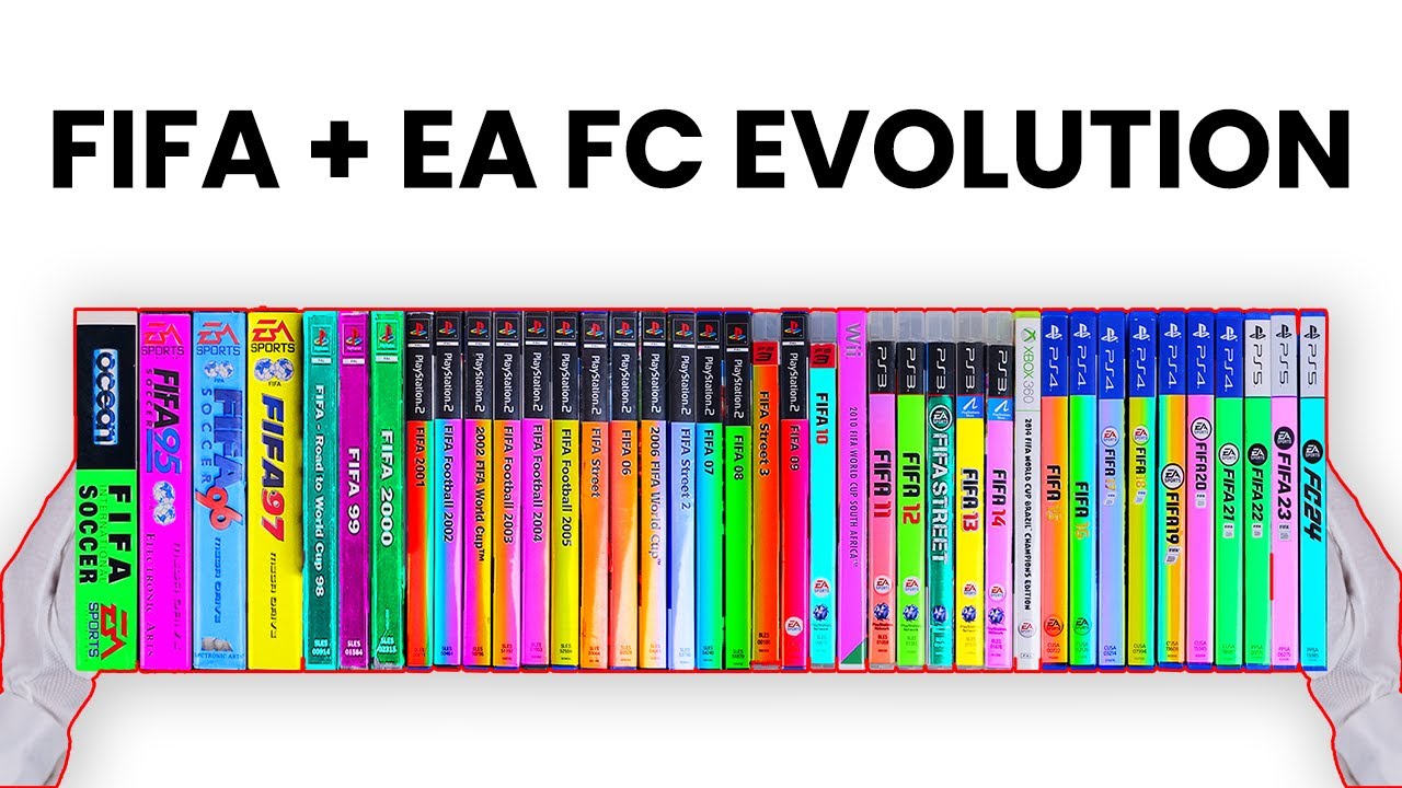 Unboxing Every FIFA - EA FC 24 (1993-2023)