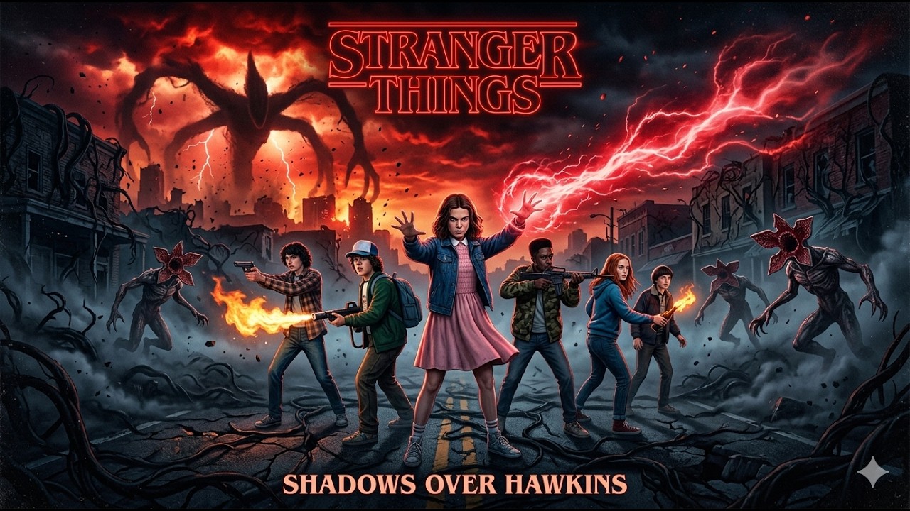 Stranger Things: Battle Against the Mind Flayer | Animatedverse