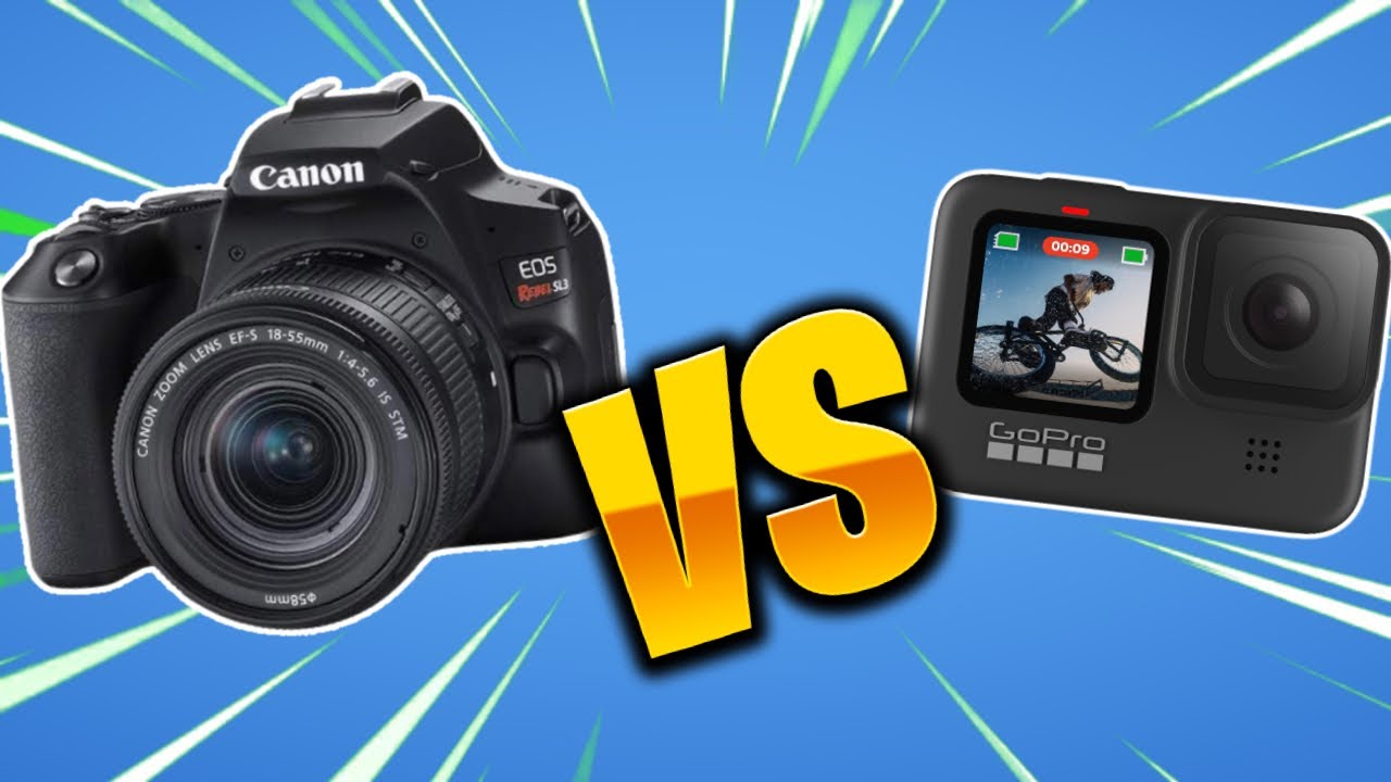 CANON SL3 VS GOPRO HERO 9 BLACK
