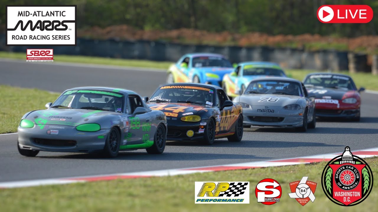 '25 June SCCA MARRS @ Summit Point - Saturday Coverage LIVE