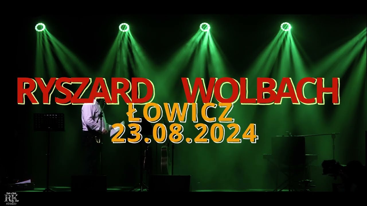 Ryszard Wolbach - koncert w Łowiczu 23.08.2024. Część 1