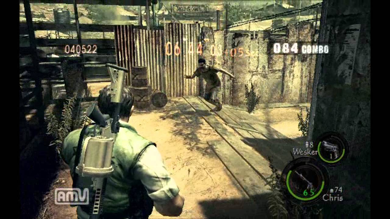 Resident Evil 5 Mercenaries DUO Public Assembly 1030k (Chris S.T.A.R.S/Wesker S.T.A.R.S)