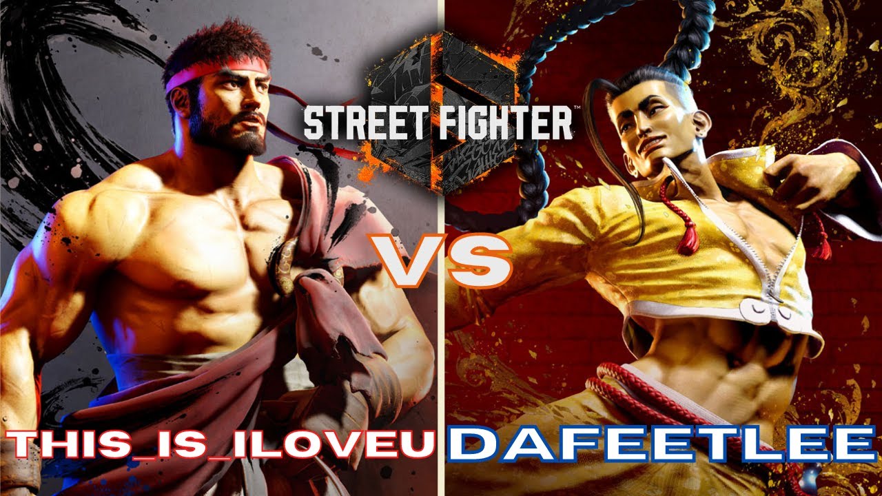 this_is_iloveu (Ryu) vs DaFeetLee (Jamie) Ranked Match Set. (Street Fighter 6 Closed Beta)