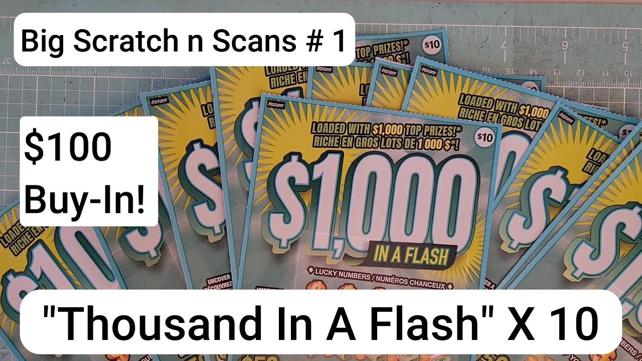 V20 Big Scratch N Scan # 1 |  $100 Buy In! - 